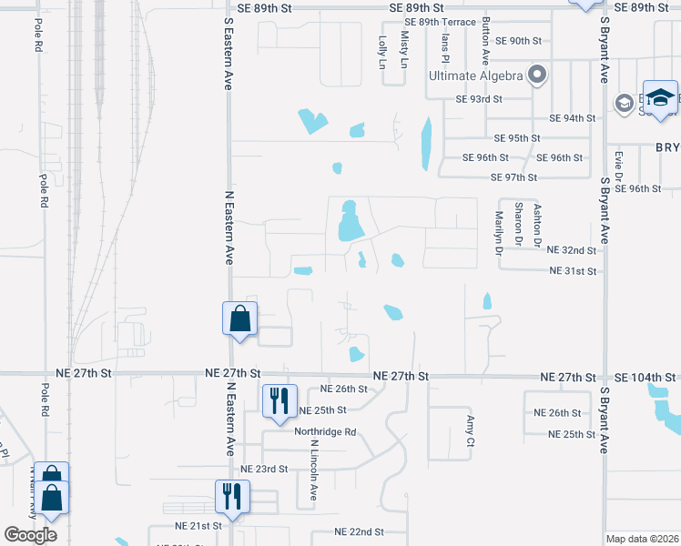 map of restaurants, bars, coffee shops, grocery stores, and more near 3401 Huron Cir in Oklahoma City
