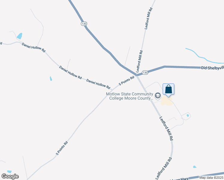 map of restaurants, bars, coffee shops, grocery stores, and more near 2 Daniel Hollow Road in Tullahoma