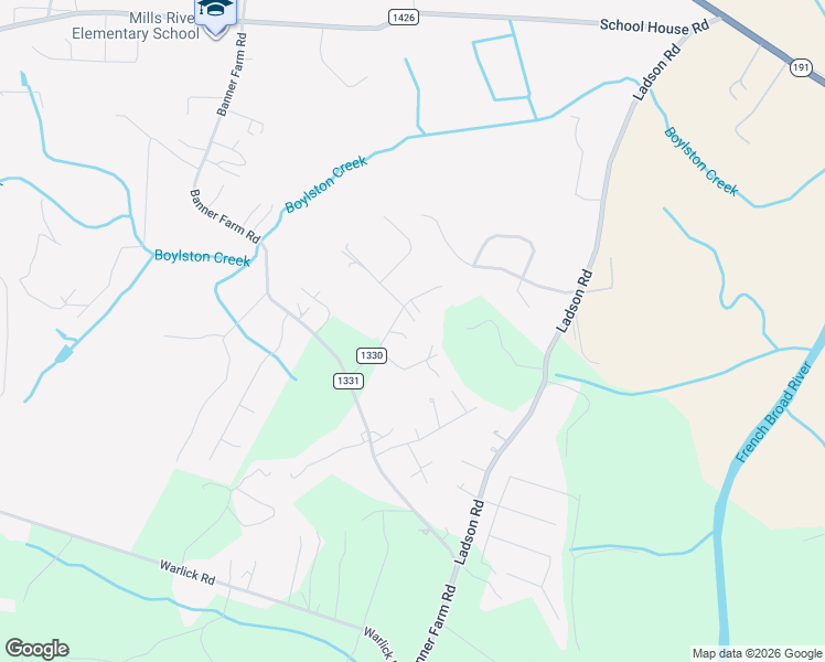 map of restaurants, bars, coffee shops, grocery stores, and more near 25 Kyndra Knoll Lane in Horse Shoe