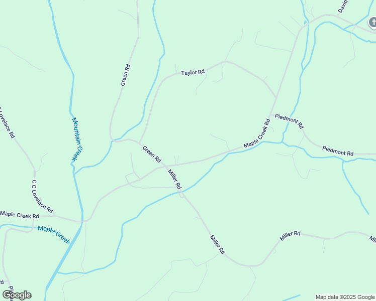 map of restaurants, bars, coffee shops, grocery stores, and more near 1760 Maple Creek Road in Rutherfordton