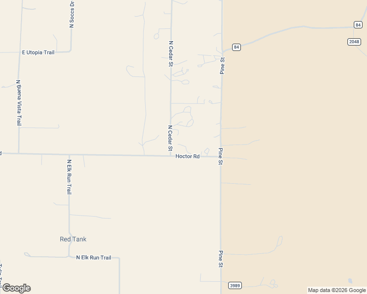 map of restaurants, bars, coffee shops, grocery stores, and more near 2857 Hoctor Road in Williams