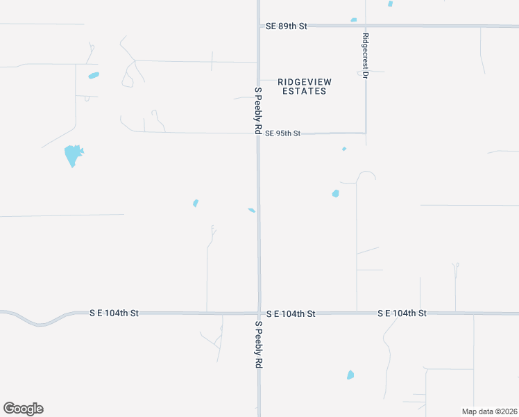 map of restaurants, bars, coffee shops, grocery stores, and more near 9901 South Peebly Road in Oklahoma City