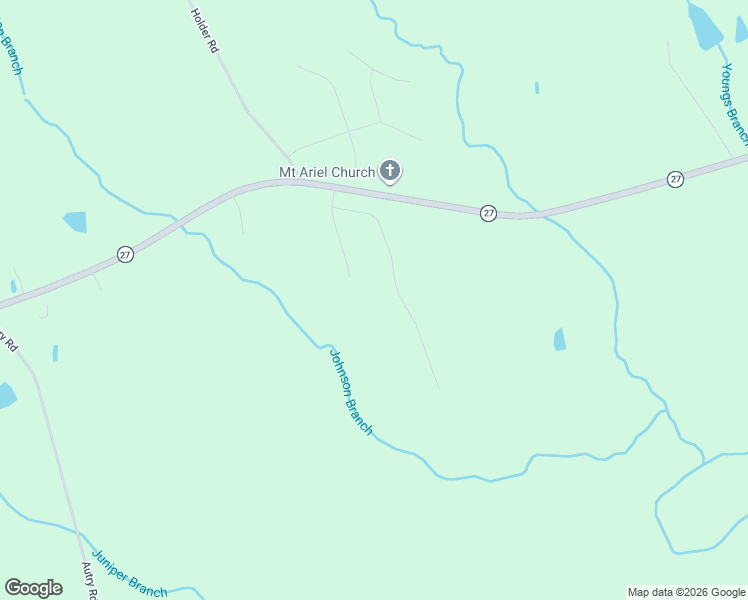 map of restaurants, bars, coffee shops, grocery stores, and more near 4163 North Carolina 27 in Lillington