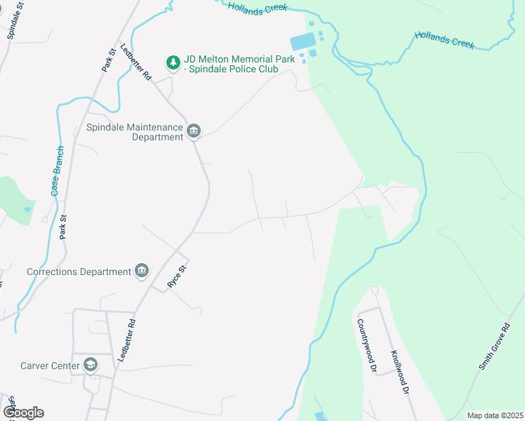 map of restaurants, bars, coffee shops, grocery stores, and more near 141 Highland Court in Spindale