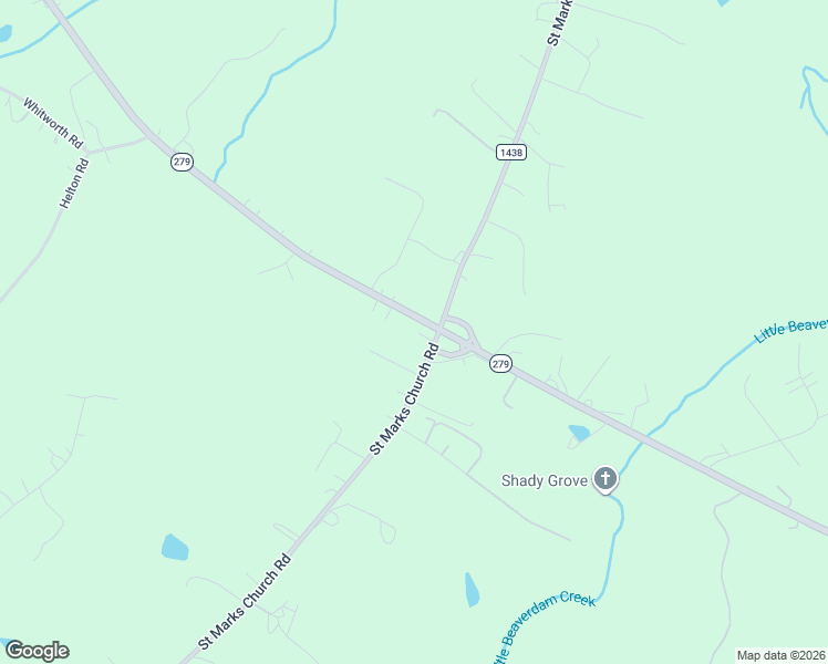 map of restaurants, bars, coffee shops, grocery stores, and more near 845 Saint Marks Church Road in Cherryville