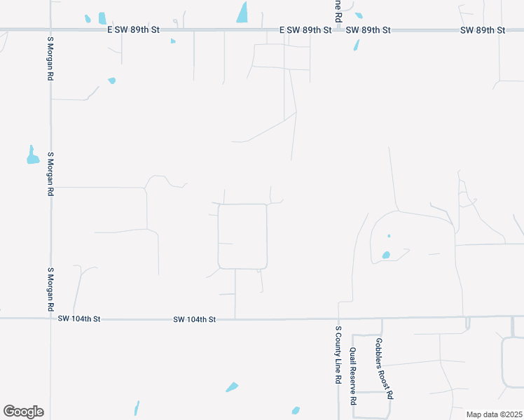 map of restaurants, bars, coffee shops, grocery stores, and more near 9205 Southwest 99th Street in Mustang