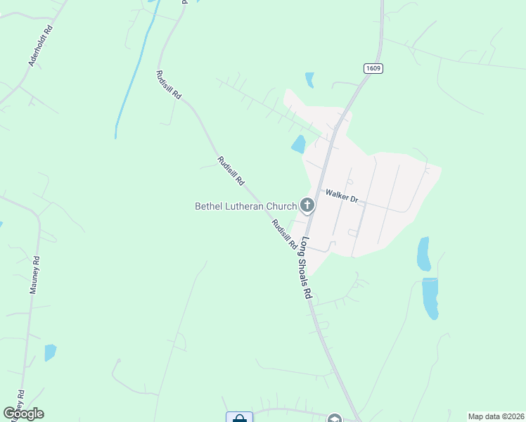 map of restaurants, bars, coffee shops, grocery stores, and more near 144 Rudisill Road in Lincolnton