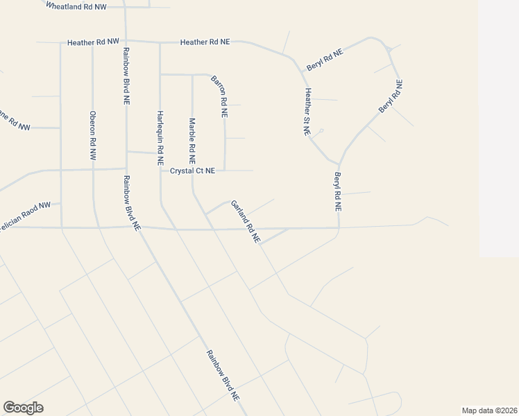 map of restaurants, bars, coffee shops, grocery stores, and more near Hyacinth Court Northeast in Rio Rancho