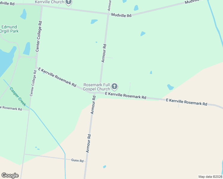 map of restaurants, bars, coffee shops, grocery stores, and more near 7280 East Kerrville Rosemark Road in Millington