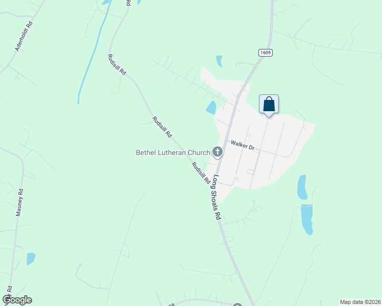 map of restaurants, bars, coffee shops, grocery stores, and more near 144 Rudisill Road in Lincolnton