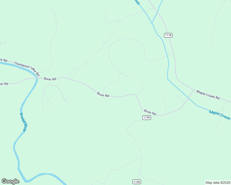 map of restaurants, bars, coffee shops, grocery stores, and more near 470 River Road in Rutherfordton