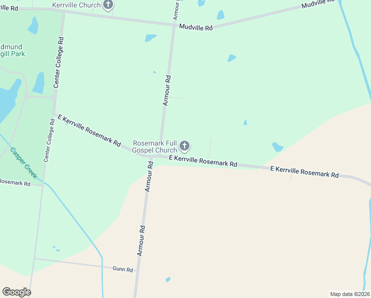 map of restaurants, bars, coffee shops, grocery stores, and more near 7280 East Kerrville Rosemark Road in Millington