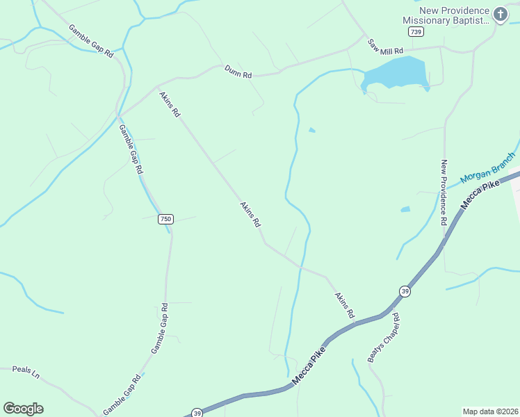 map of restaurants, bars, coffee shops, grocery stores, and more near 222 Akins Road in Tellico Plains
