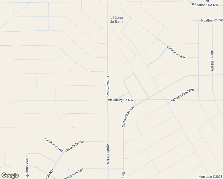 map of restaurants, bars, coffee shops, grocery stores, and more near Apollo Road Northwest in Rio Rancho