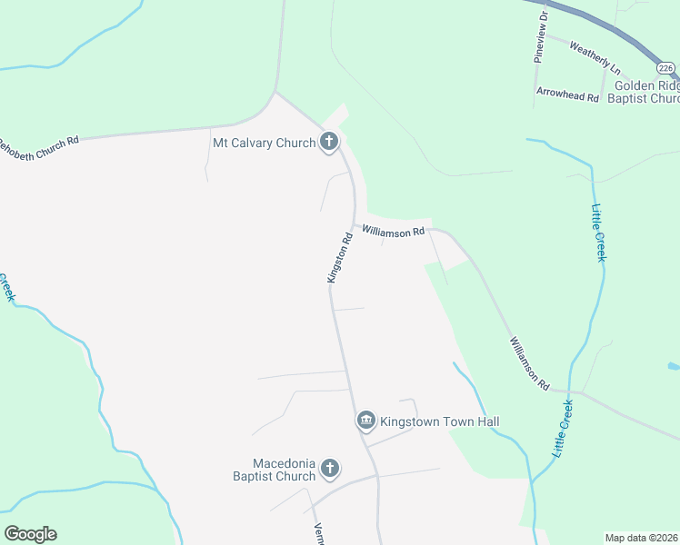 map of restaurants, bars, coffee shops, grocery stores, and more near 2128 Kingston Road in Kingstown