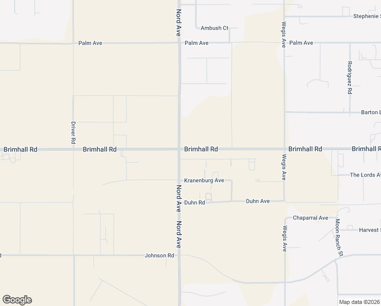map of restaurants, bars, coffee shops, grocery stores, and more near 17611 Brimhall Road in Bakersfield