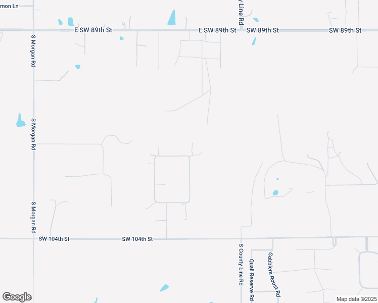 map of restaurants, bars, coffee shops, grocery stores, and more near 9205 Southwest 99th Street in Mustang