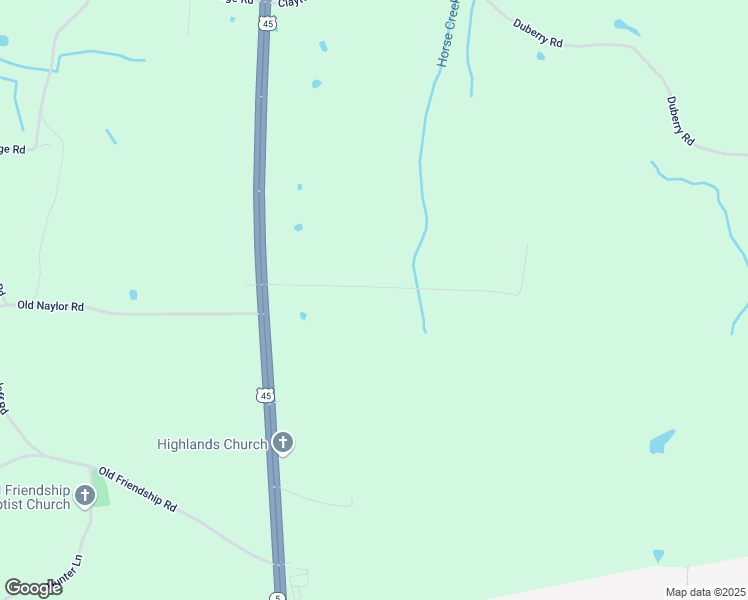 map of restaurants, bars, coffee shops, grocery stores, and more near 260 Leath Lane in Finger