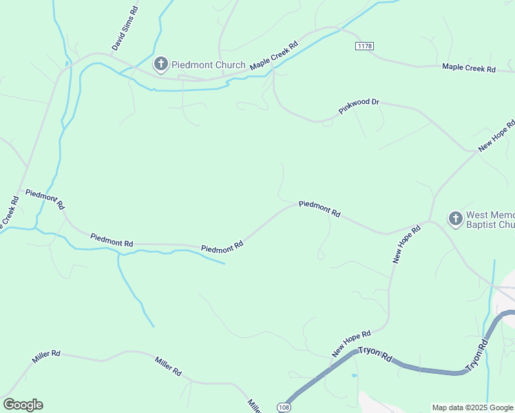 map of restaurants, bars, coffee shops, grocery stores, and more near 664 Piedmont Road in Rutherfordton