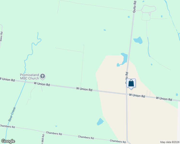 map of restaurants, bars, coffee shops, grocery stores, and more near 3960 West Union Road in Millington