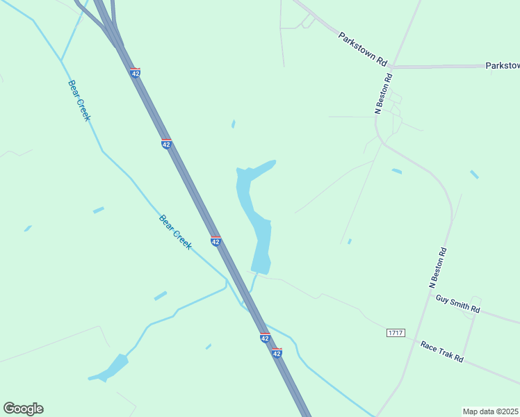 map of restaurants, bars, coffee shops, grocery stores, and more near 1725 North Beston Road in Goldsboro