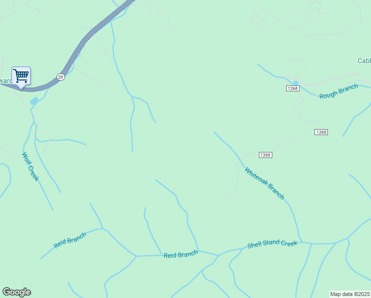 map of restaurants, bars, coffee shops, grocery stores, and more near 2554 Shell Stand Road in Robbinsville