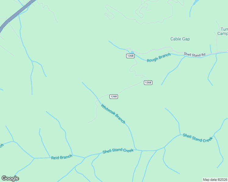 map of restaurants, bars, coffee shops, grocery stores, and more near 2150 Shell Stand Road in Graham County