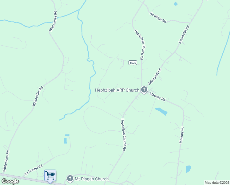 map of restaurants, bars, coffee shops, grocery stores, and more near 1280 Forest Ridge Drive in Bessemer City