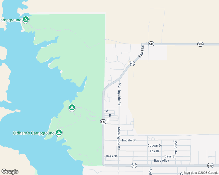 map of restaurants, bars, coffee shops, grocery stores, and more near 10954-10974 New Mexico 540 in Logan