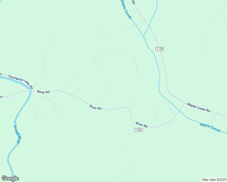 map of restaurants, bars, coffee shops, grocery stores, and more near 214 Hope Drive in Rutherfordton