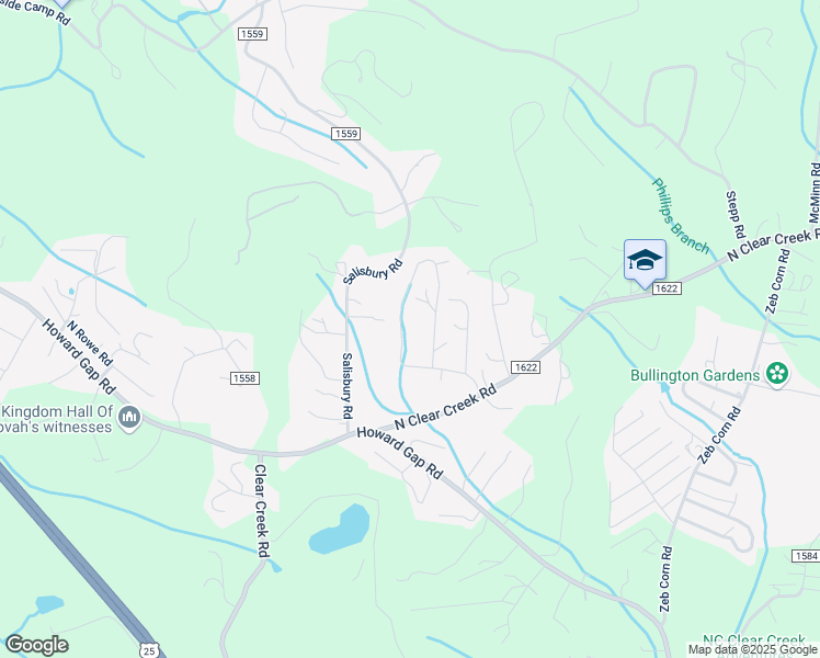 map of restaurants, bars, coffee shops, grocery stores, and more near 123 Josiah Lane in Hendersonville