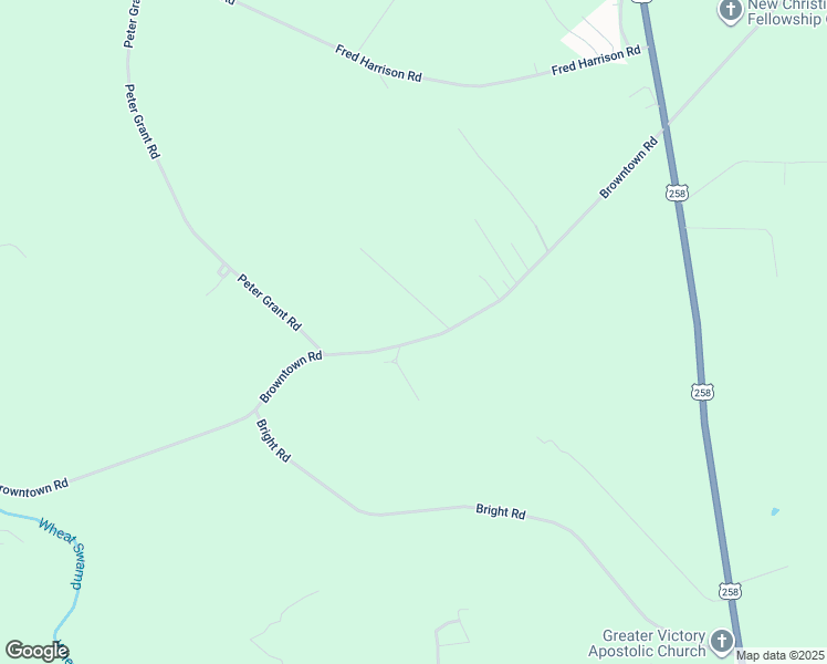 map of restaurants, bars, coffee shops, grocery stores, and more near 1422 Browntown Road in Snow Hill