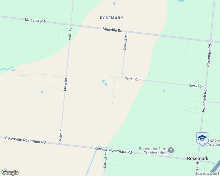 map of restaurants, bars, coffee shops, grocery stores, and more near 8335 Sartori Drive in Millington