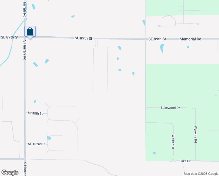 map of restaurants, bars, coffee shops, grocery stores, and more near 9516 Conners Way in McLoud