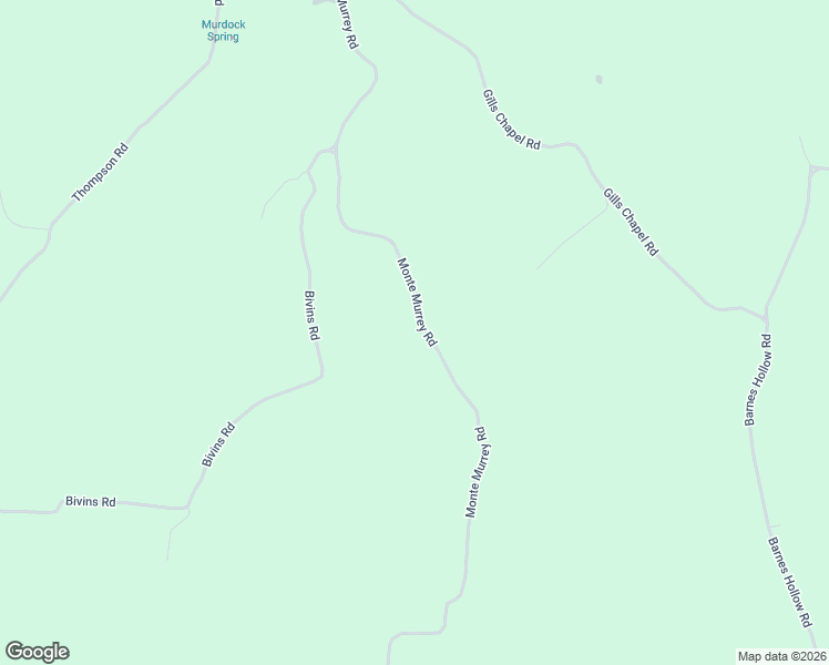 map of restaurants, bars, coffee shops, grocery stores, and more near 2490 Monte Murrey Road in Lewisburg