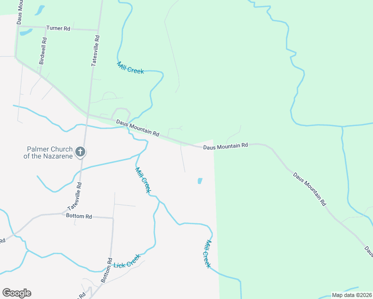 map of restaurants, bars, coffee shops, grocery stores, and more near 2435 Daus Mountain Road in Palmer