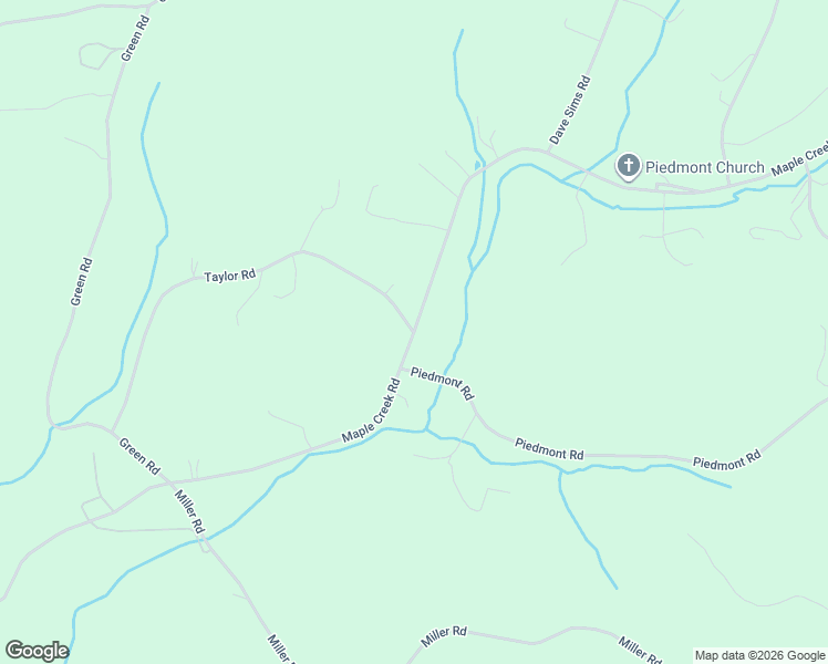 map of restaurants, bars, coffee shops, grocery stores, and more near 100 Taylor Road in Rutherfordton