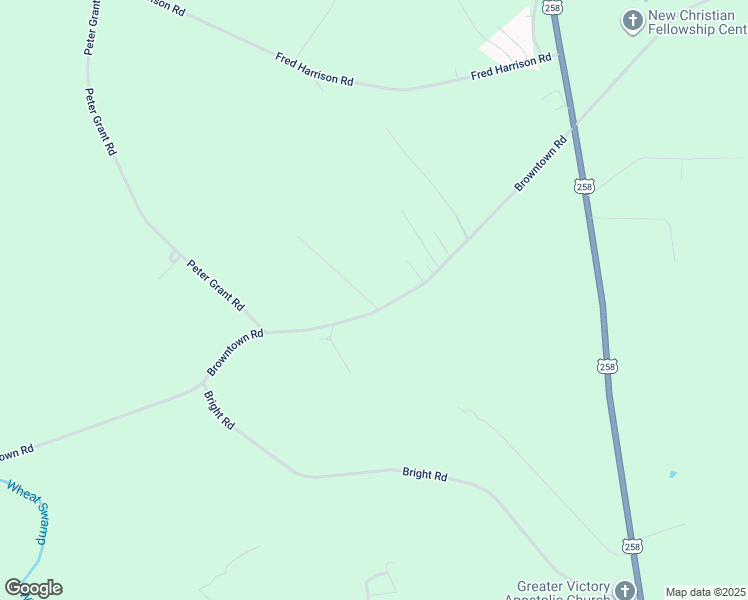map of restaurants, bars, coffee shops, grocery stores, and more near 1338 Browntown Road in Snow Hill