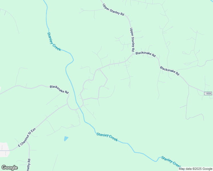 map of restaurants, bars, coffee shops, grocery stores, and more near 400 Ponderosa Road in Stanley