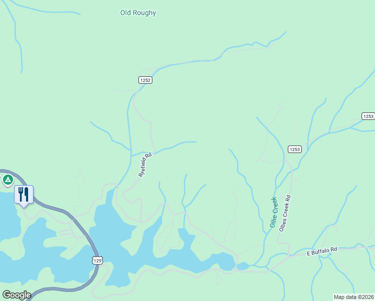 map of restaurants, bars, coffee shops, grocery stores, and more near 227 Hideaway Ridge Trail in Robbinsville