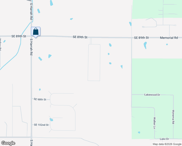 map of restaurants, bars, coffee shops, grocery stores, and more near 9516 Conners Way in McLoud