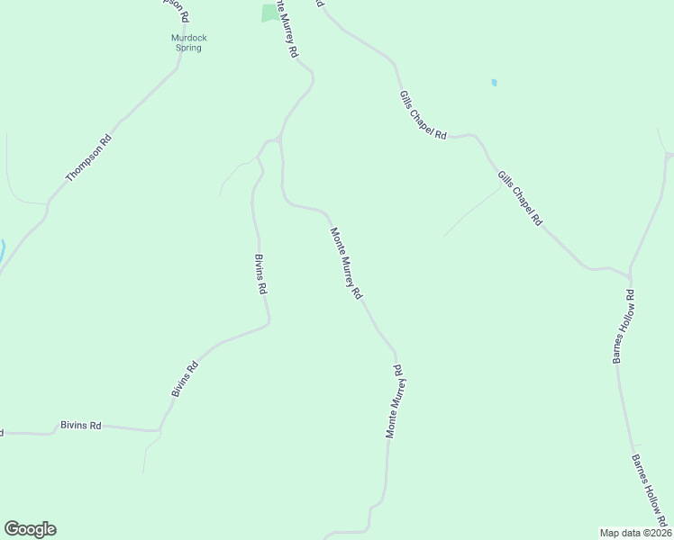 map of restaurants, bars, coffee shops, grocery stores, and more near 2490 Monte Murrey Road in Lewisburg