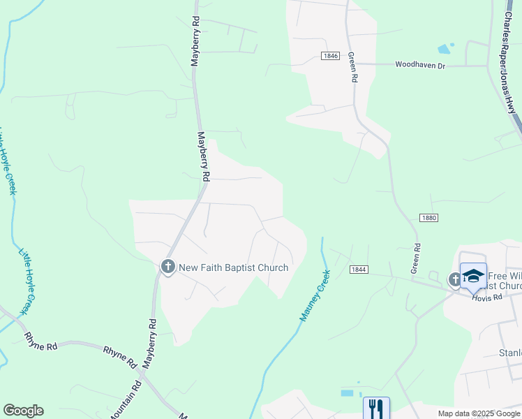map of restaurants, bars, coffee shops, grocery stores, and more near 144 Randolph Road in Dallas