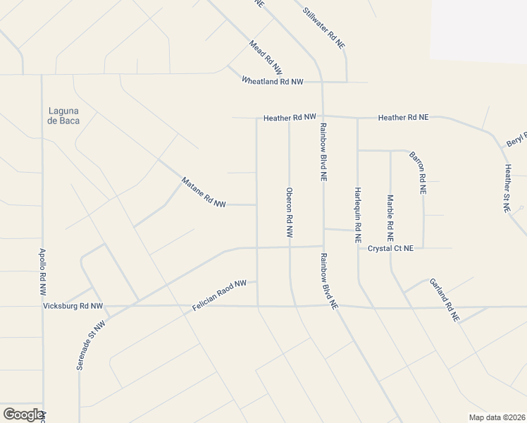 map of restaurants, bars, coffee shops, grocery stores, and more near Matane Road Northwest in Rio Rancho
