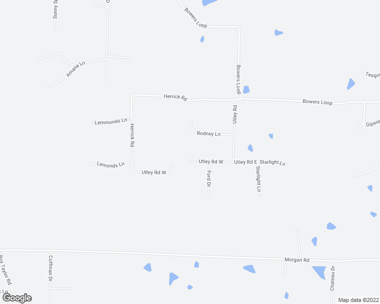 map of restaurants, bars, coffee shops, grocery stores, and more near 202 Utley Road West in Dover