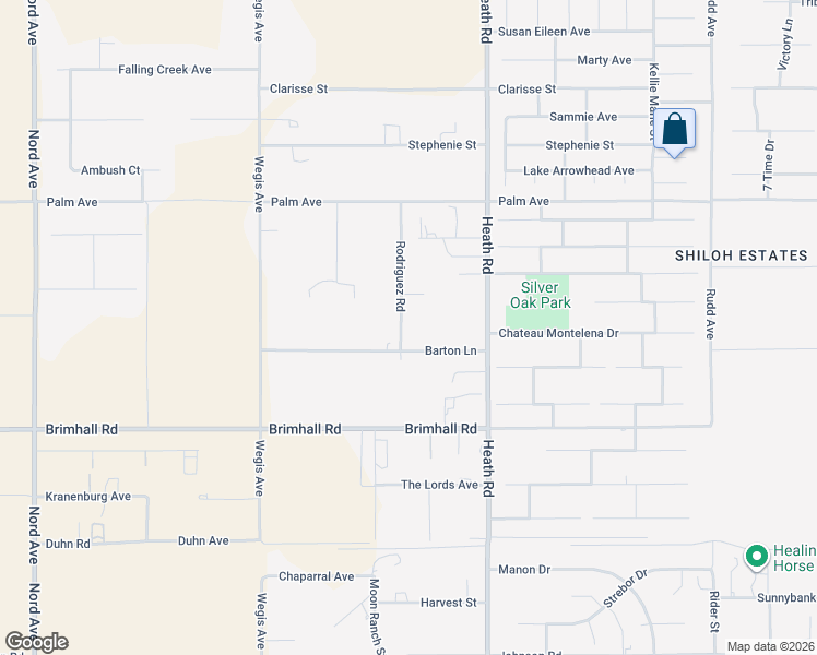 map of restaurants, bars, coffee shops, grocery stores, and more near 16332 Barton Lane in Bakersfield