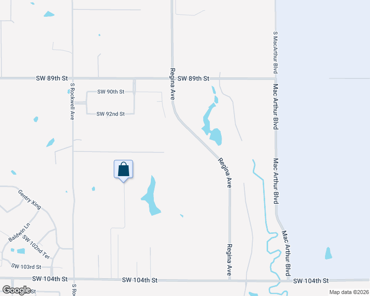 map of restaurants, bars, coffee shops, grocery stores, and more near 9501 Regina Avenue in Oklahoma City