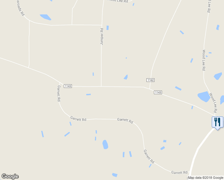 map of restaurants, bars, coffee shops, grocery stores, and more near 6793 Stricklands Crossroads Road in Four Oaks
