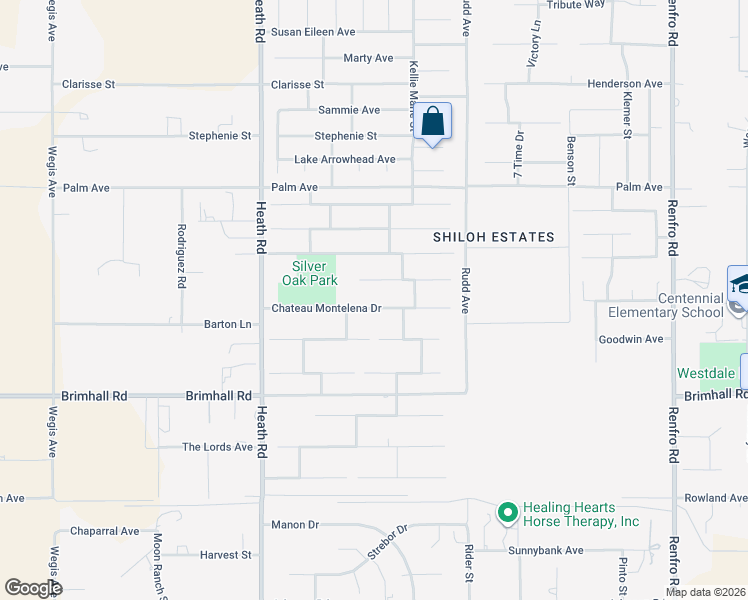 map of restaurants, bars, coffee shops, grocery stores, and more near 15617 Sequoia Grove Avenue in Bakersfield