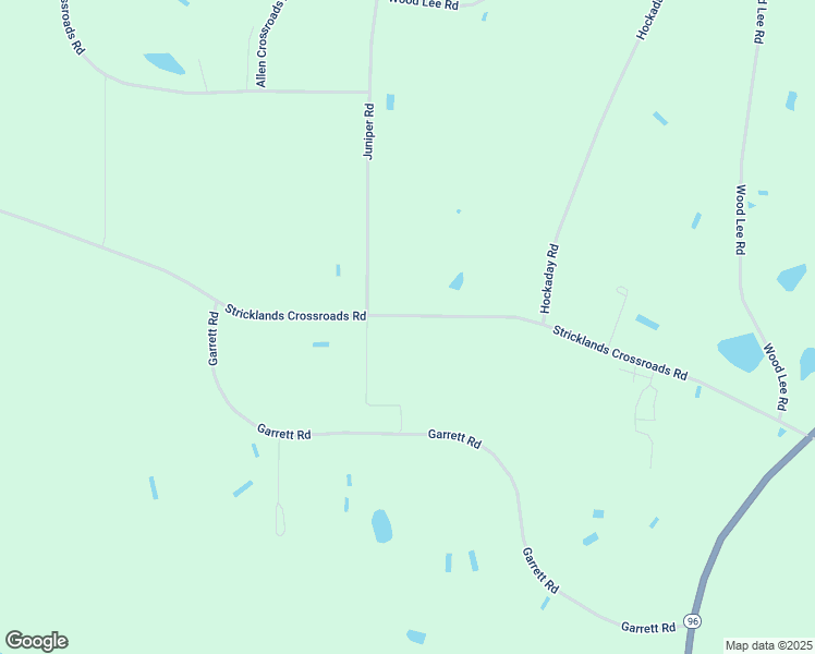 map of restaurants, bars, coffee shops, grocery stores, and more near 6793 Stricklands Crossroads Road in Four Oaks